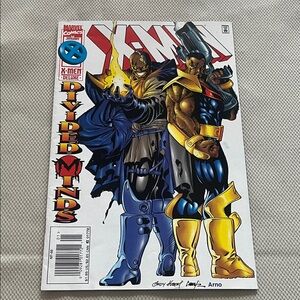 Marvel X-Men Comic with Blue and Yellow Cover